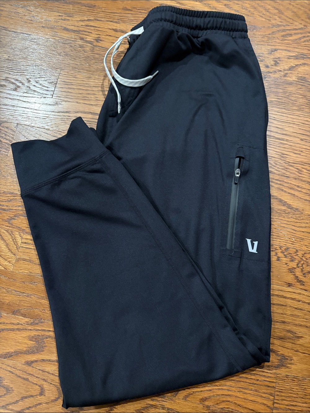 Vuori Sunday Performance Jogger Pants Men XL Black Stretch Active Running